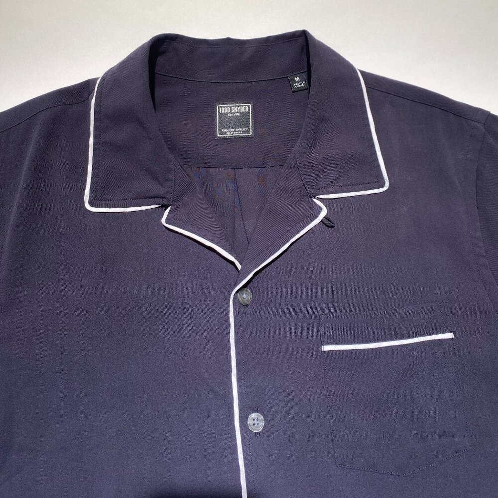 Todd Snyder Medium Piped Polo